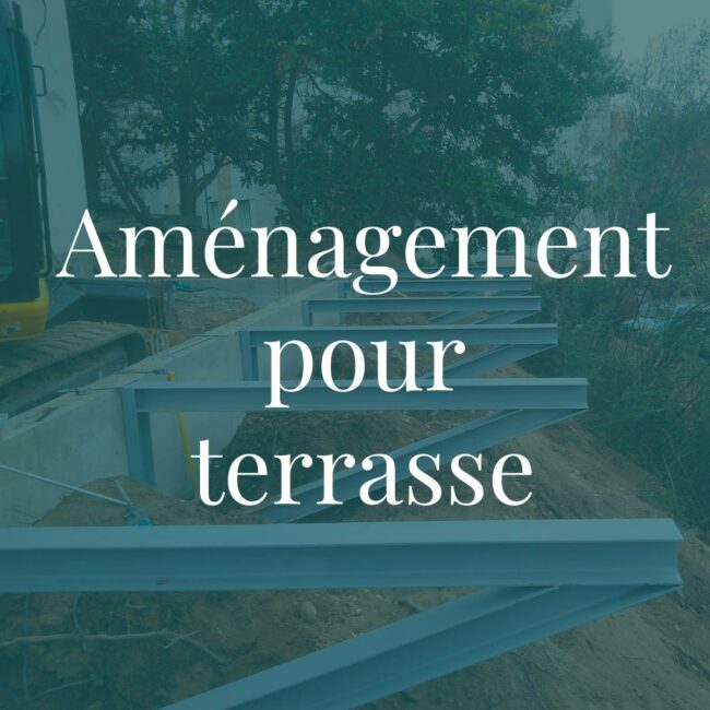 Les maçons de la côtière, aménagement pour terrasse